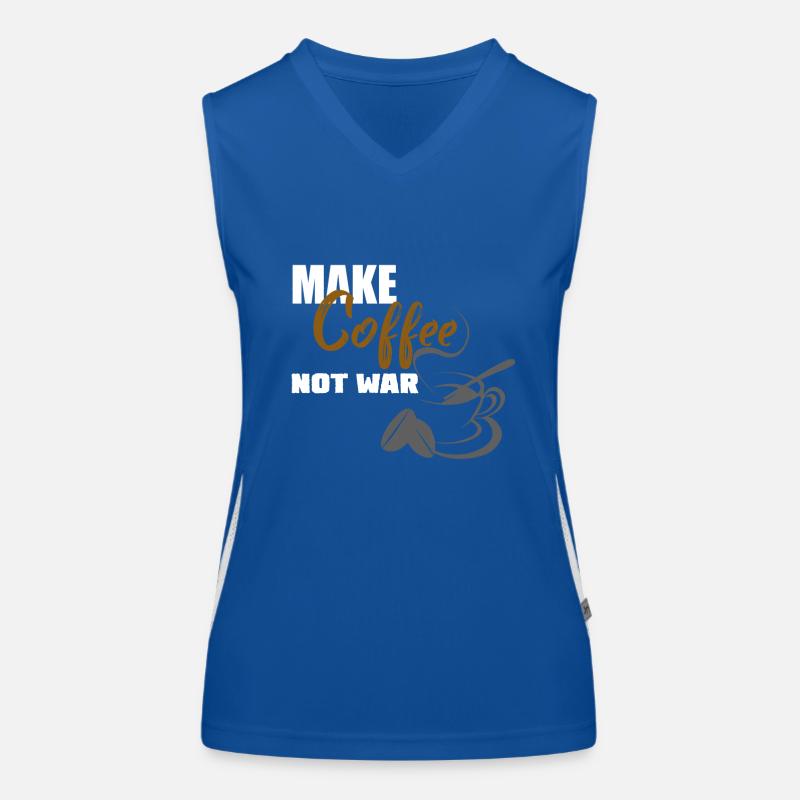 coffee Women's Functional Contrast Tank Top