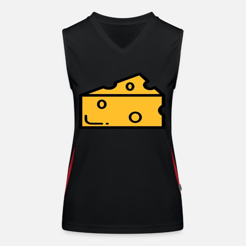 cheese Women's Functional Contrast Tank Top