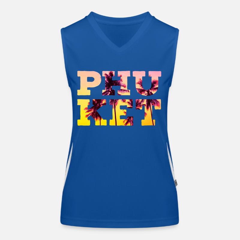 Phuket Débardeur respirant contrasté Femme