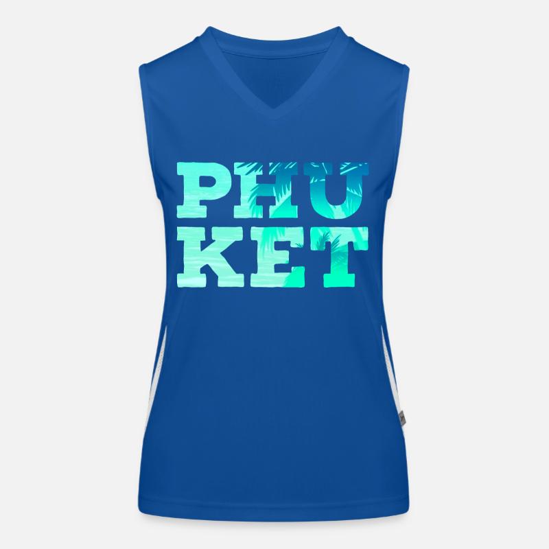 Phuket Débardeur respirant contrasté Femme