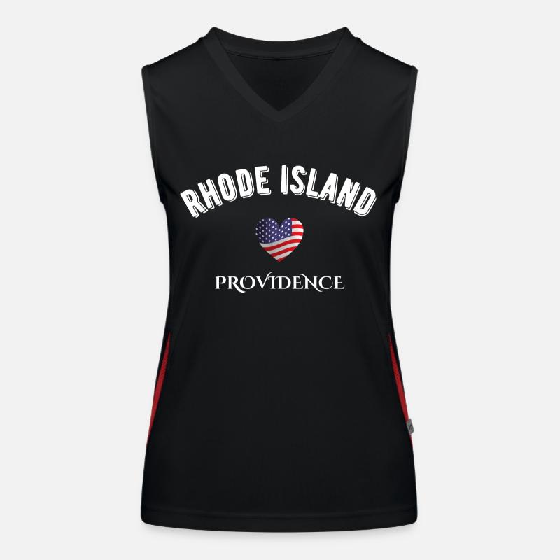 Rhode island Débardeur respirant contrasté Femme