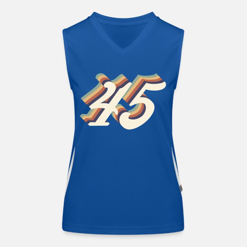 45th anniversary vintage Women's Functional Contrast Tank Top