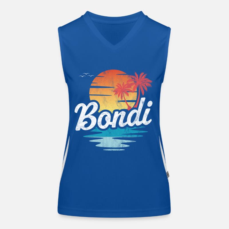 Bondi Débardeur respirant contrasté Femme