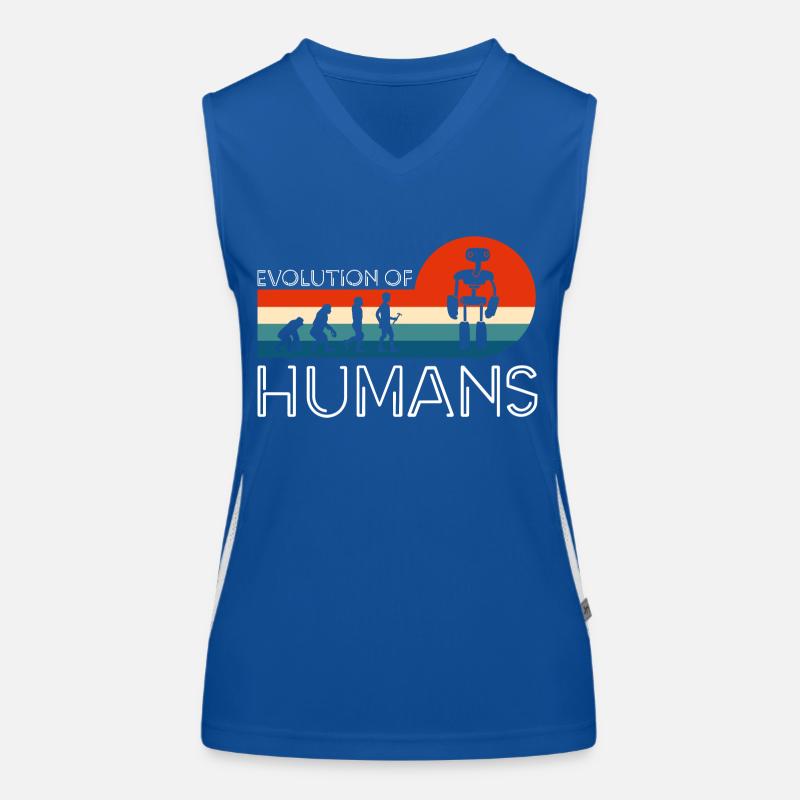 Android Cyborg Débardeur respirant contrasté Femme