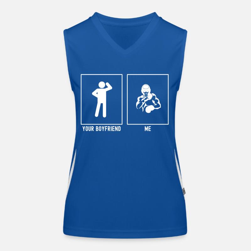 Votre ami - Moi - Boxe professionnelle Débardeur respirant contrasté Femme