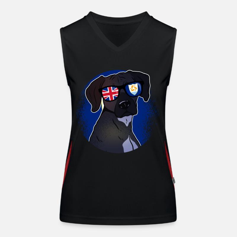 Anguilla Women's Functional Contrast Tank Top