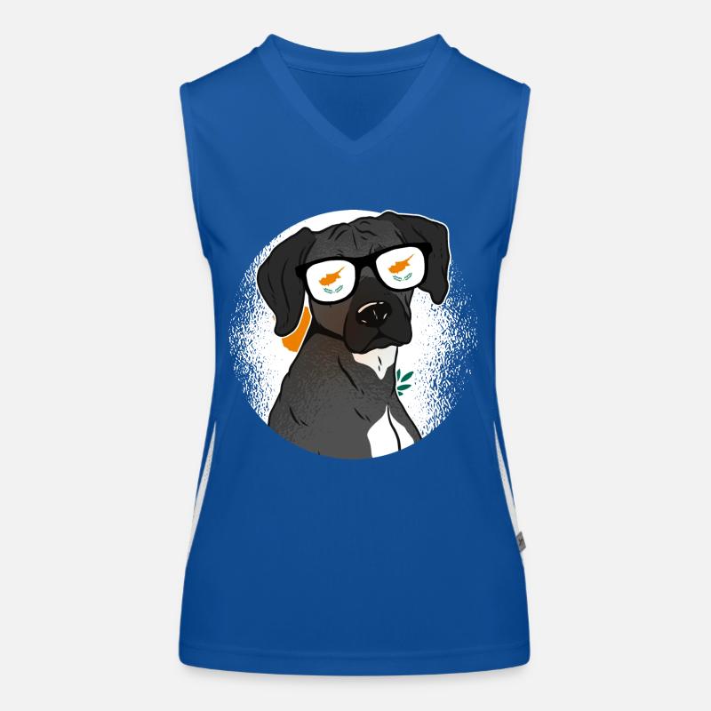 Zypern Funktionelles Kontrast-Tank Top für Frauen