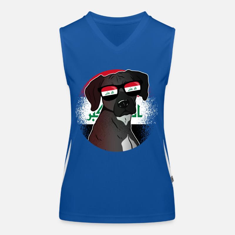 Irak Débardeur respirant contrasté Femme