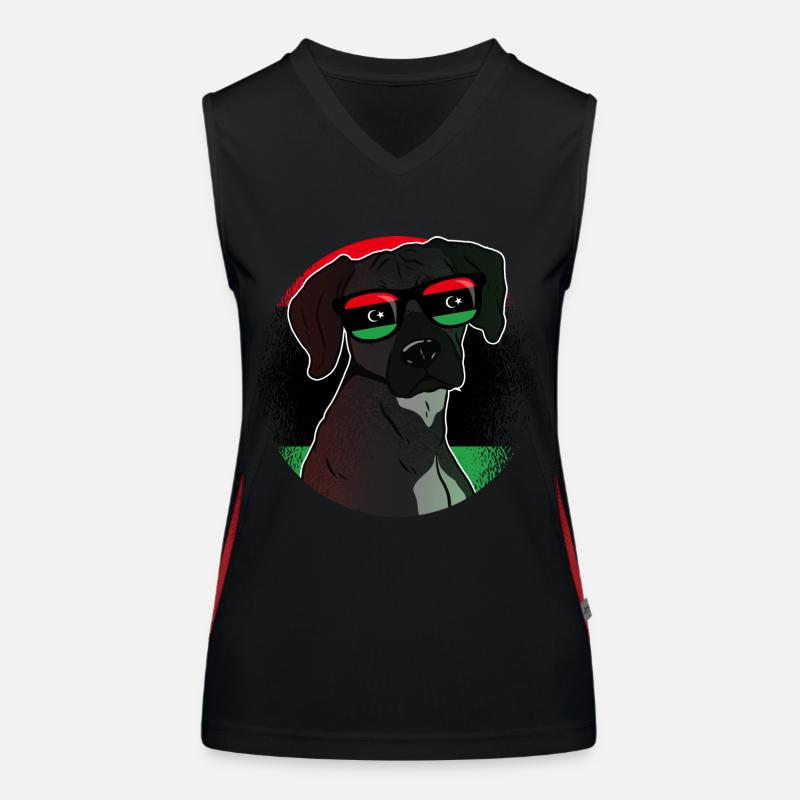Libya Women's Functional Contrast Tank Top