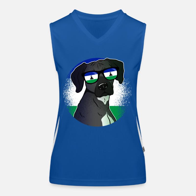 Lesotho Women's Functional Contrast Tank Top