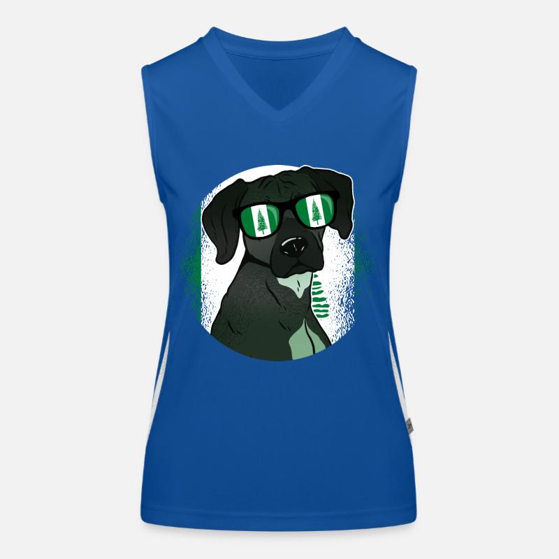 Île Norfolk Débardeur respirant contrasté Femme