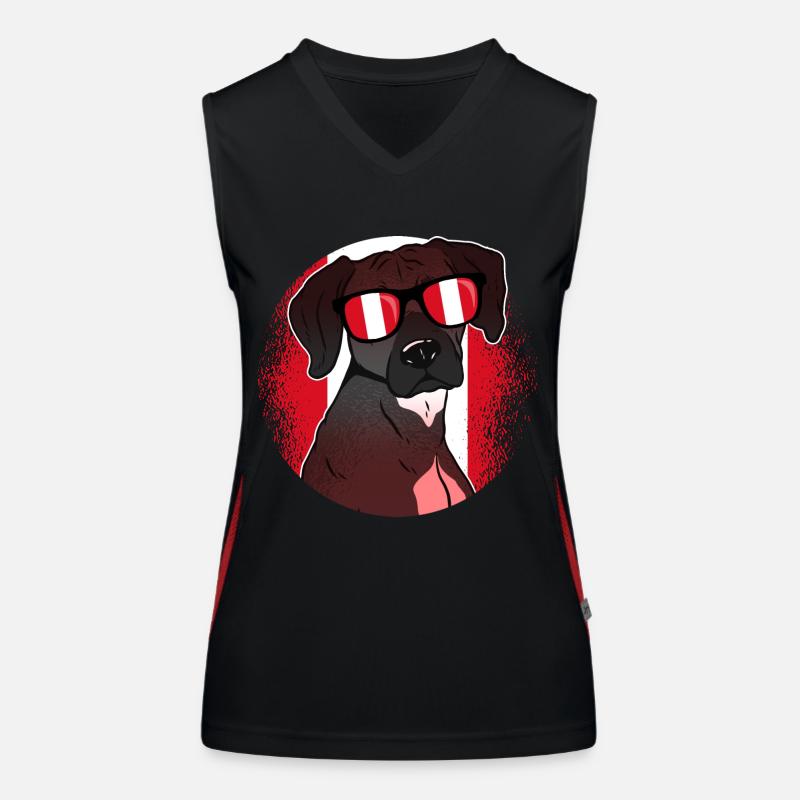 Peru Women's Functional Contrast Tank Top