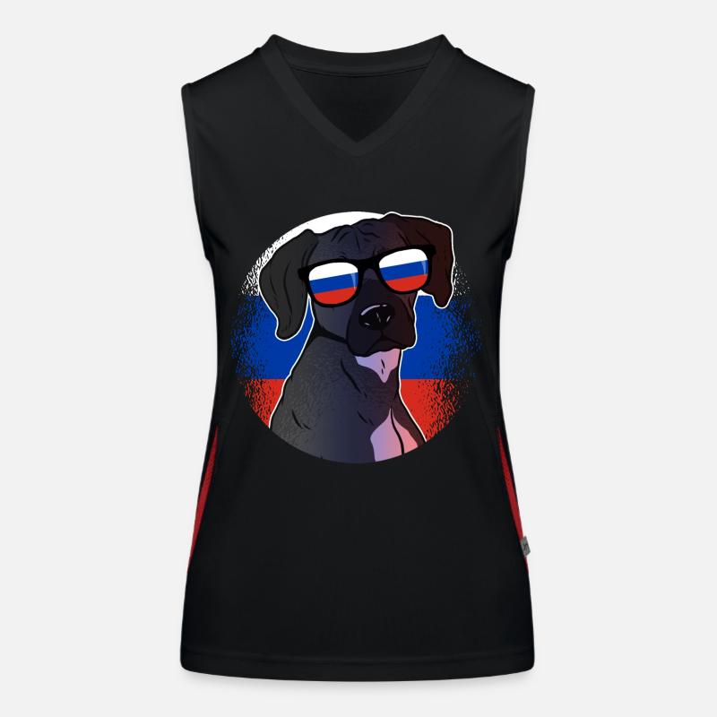 Russie Débardeur respirant contrasté Femme