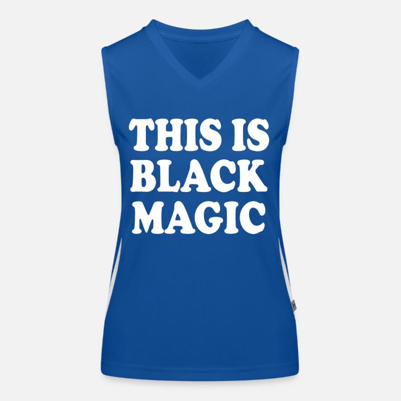 this is black magic Women's Functional Contrast Tank Top