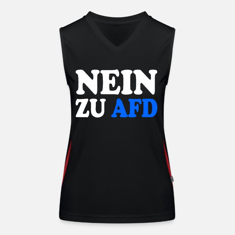 Non à afd Débardeur respirant contrasté Femme
