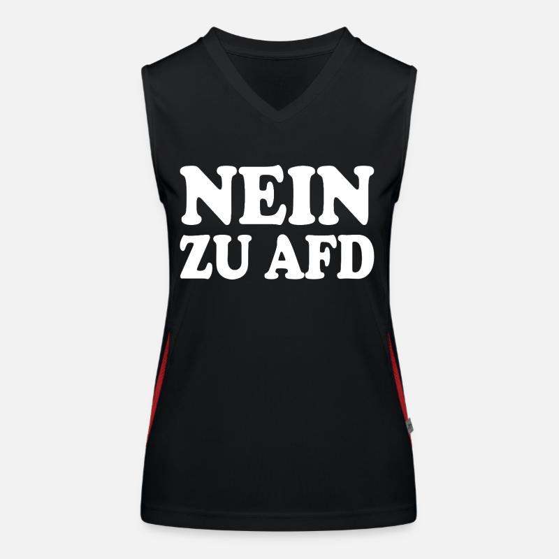Non à afd Débardeur respirant contrasté Femme