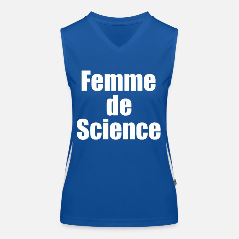 Femme de science Débardeur respirant contrasté Femme