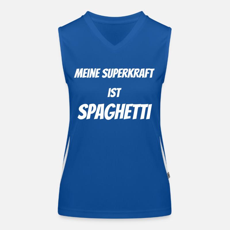 spaghetti Women's Functional Contrast Tank Top