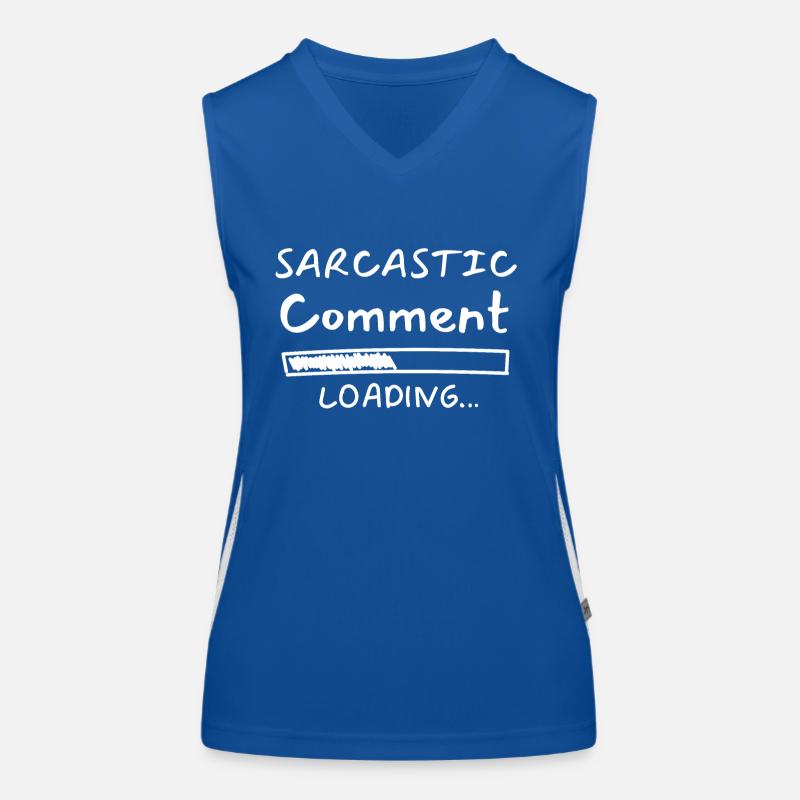 Sarcastic how loading Women's Functional Contrast Tank Top