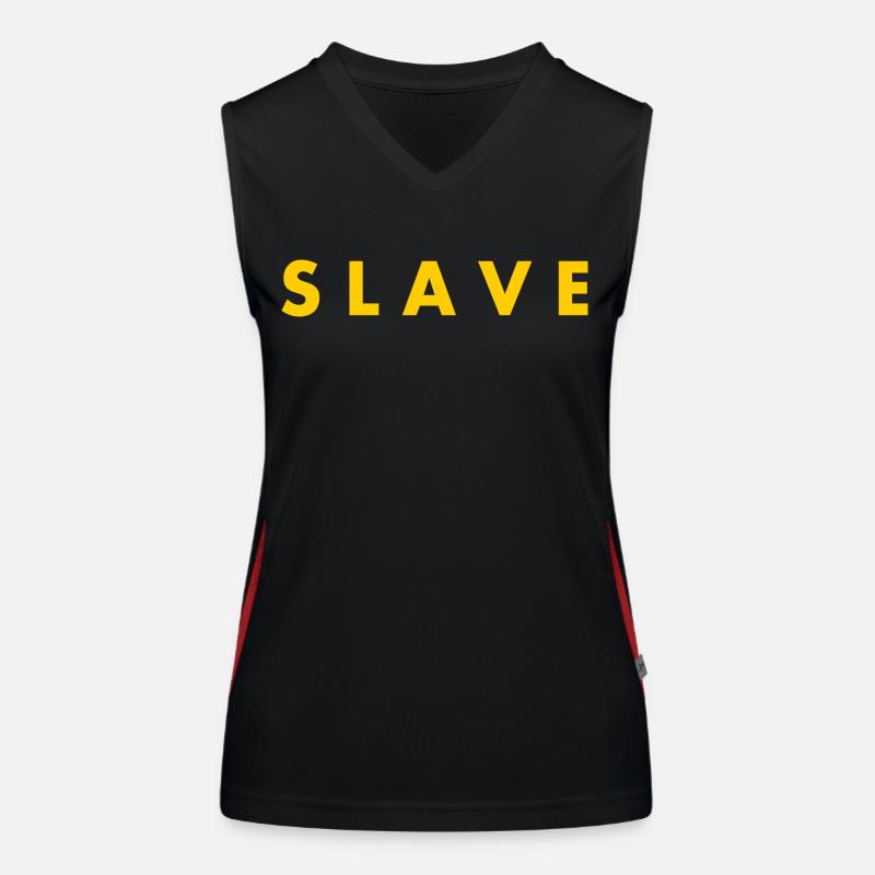 Slave Funktionelles Kontrast-Tank Top für Frauen