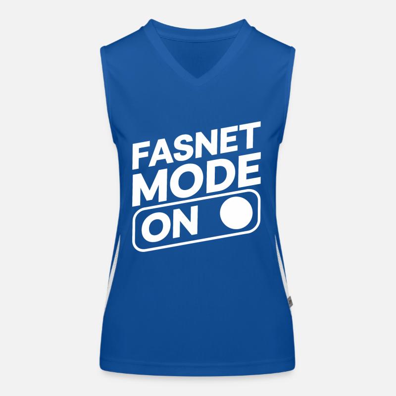 Fasnet Mode On Funktionelles Kontrast-Tank Top für Frauen