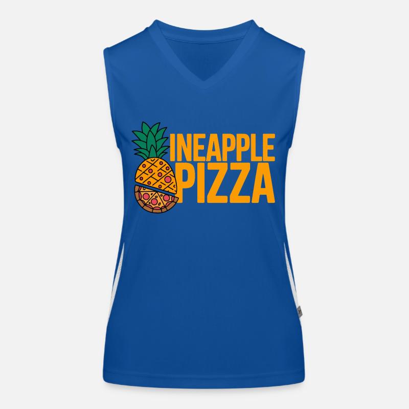Pineapple Pizza Women's Functional Contrast Tank Top