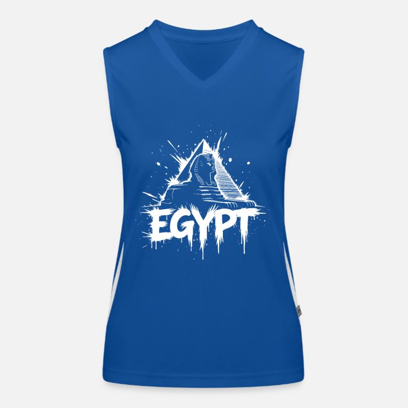 Pyramide du Sphinx d’Égypte Débardeur respirant contrasté Femme