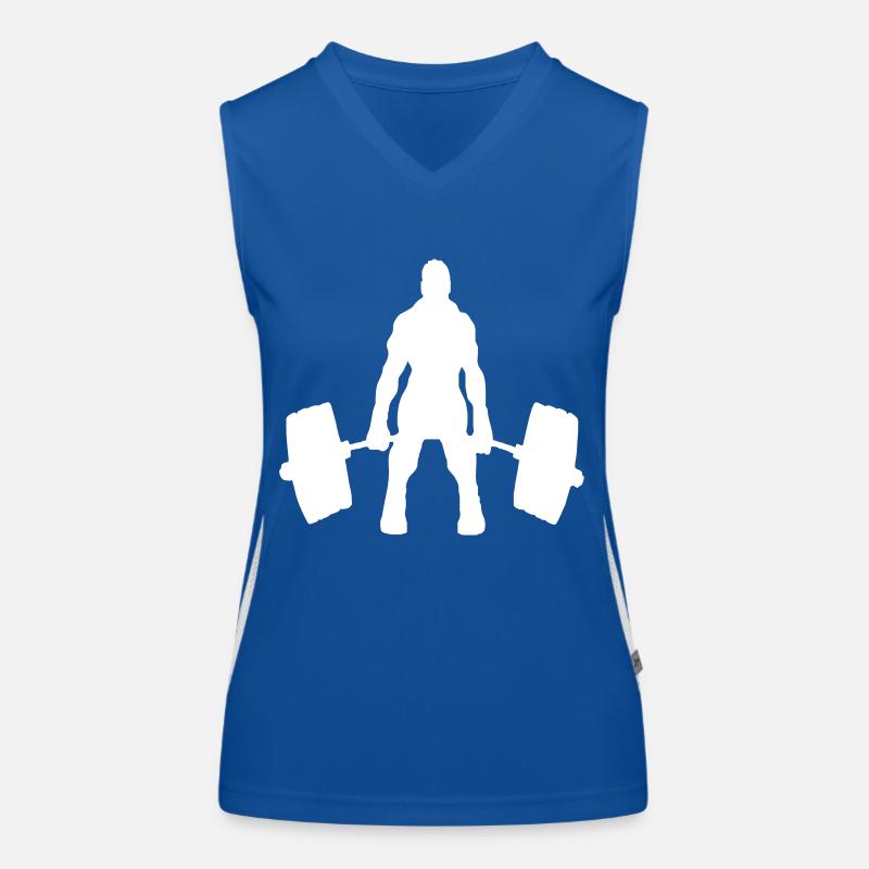 BODYBUILDER LOGO Débardeur respirant contrasté Femme