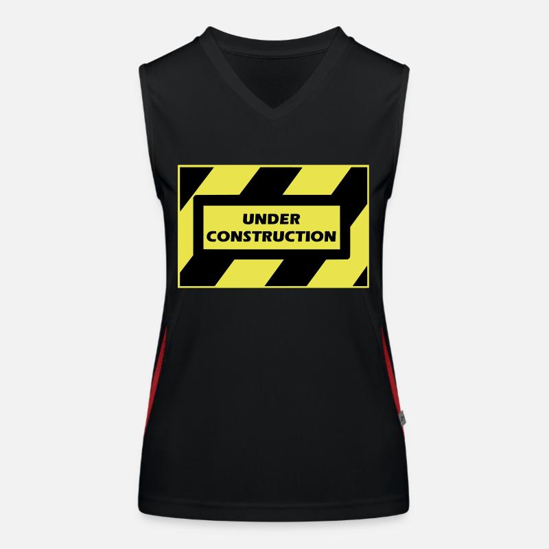 under_construction Women's Functional Contrast Tank Top