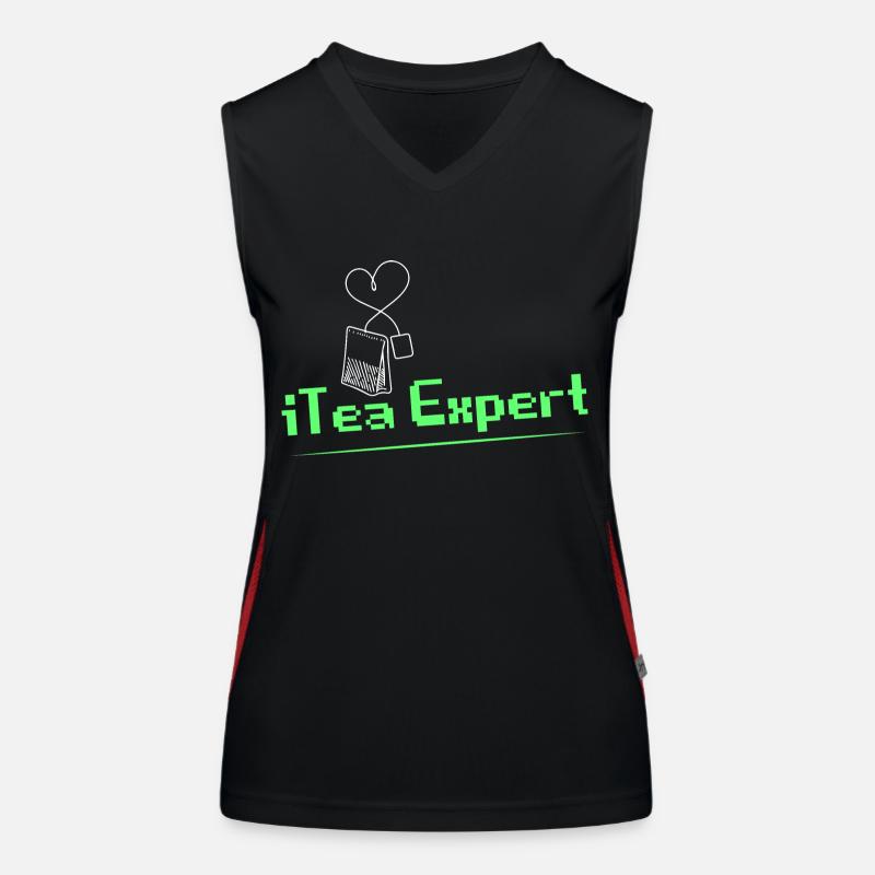 iTea Expert Software Coding Women's Functional Contrast Tank Top