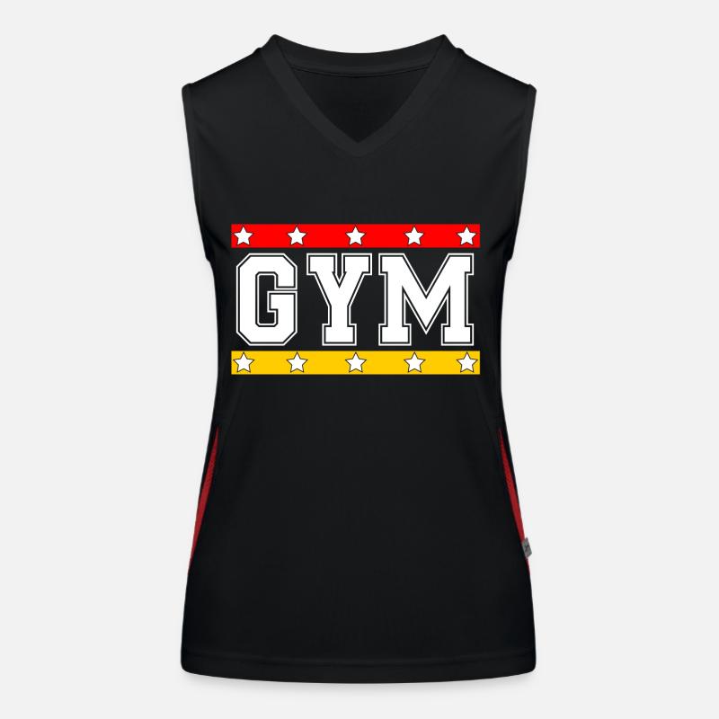 gym de Funktionelles Kontrast-Tank Top für Frauen