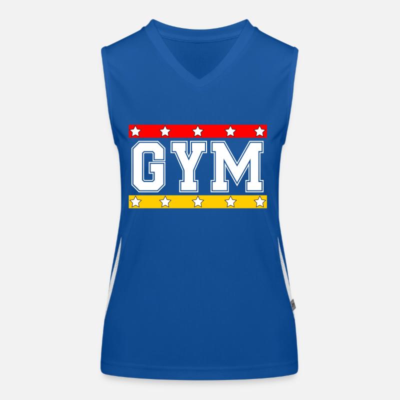 gym de Funktionelles Kontrast-Tank Top für Frauen