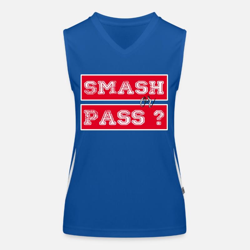Smash or Pass Funktionelles Kontrast-Tank Top für Frauen