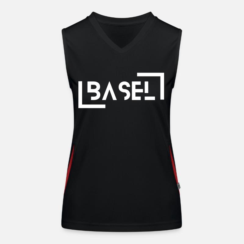 Bâle Débardeur respirant contrasté Femme
