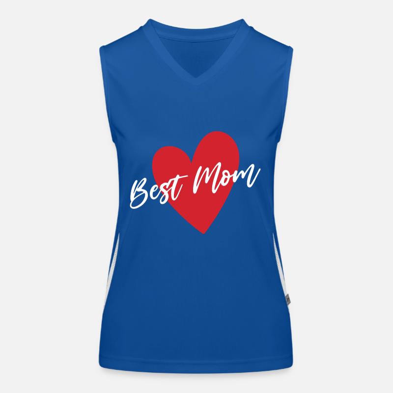 Best Mom Women's Functional Contrast Tank Top