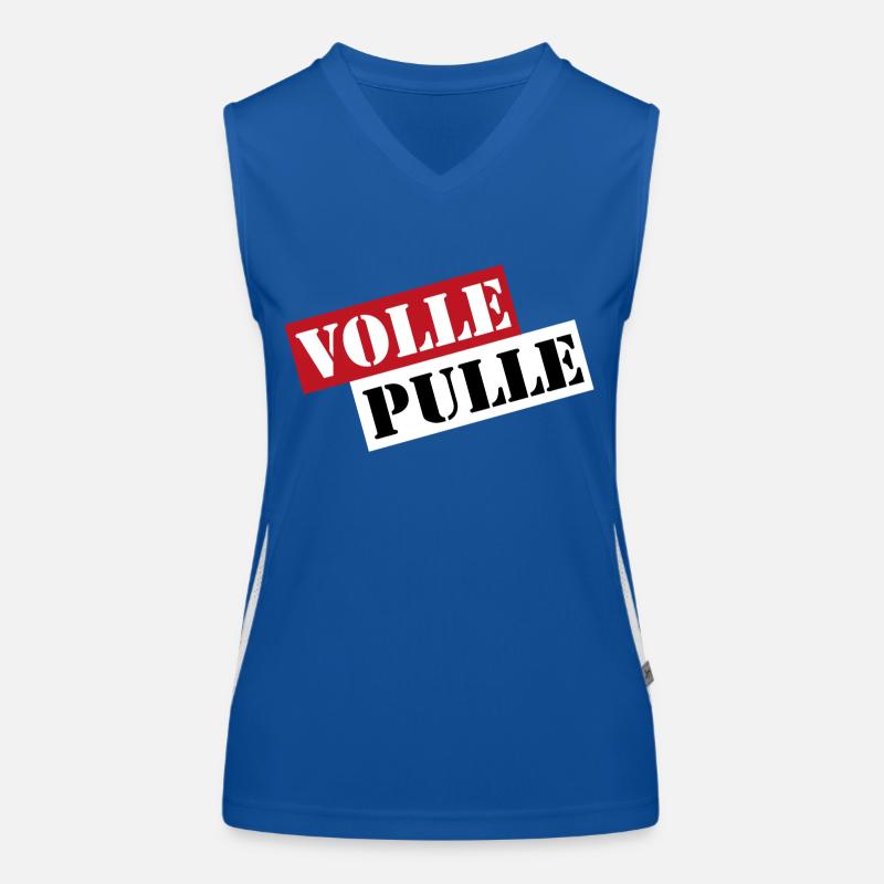 Volle Pulle Geschenk Funktionelles Kontrast-Tank Top für Frauen