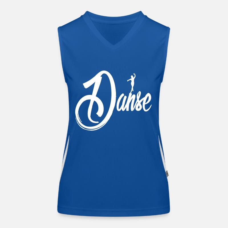 Tanzen Tänzer Funktionelles Kontrast-Tank Top für Frauen