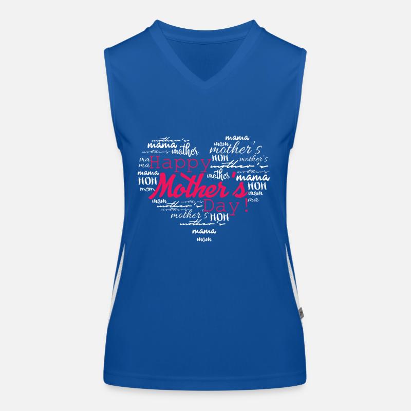 Schönen Muttertag Funktionelles Kontrast-Tank Top für Frauen