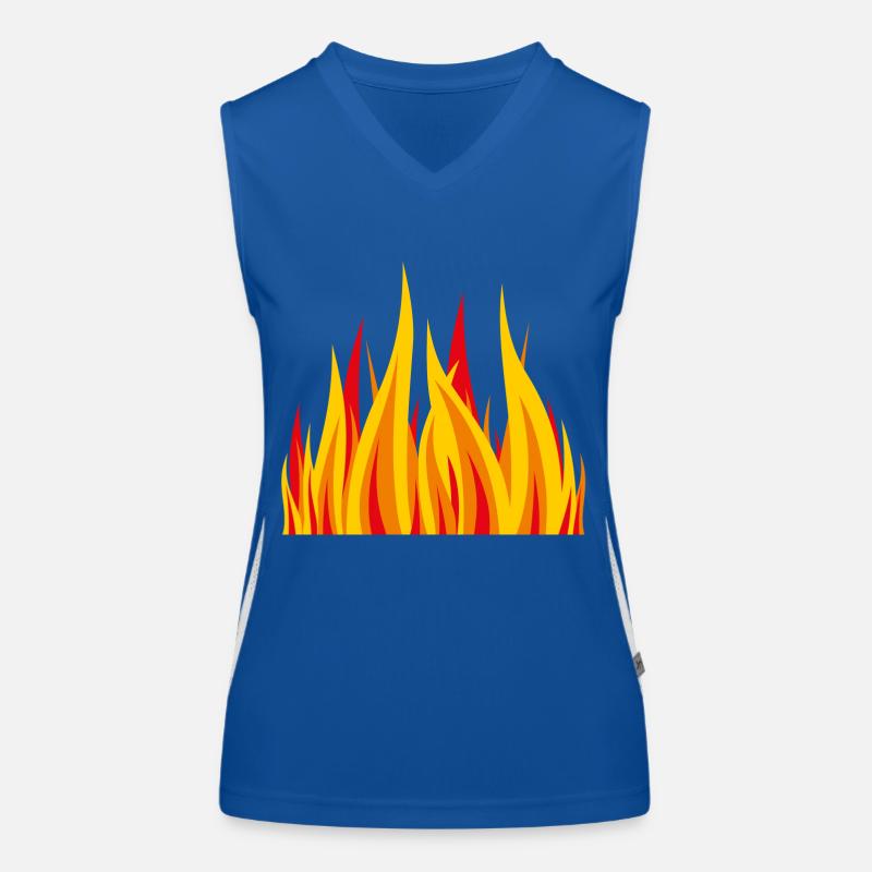 Fire 2 Funktionelles Kontrast-Tank Top für Frauen