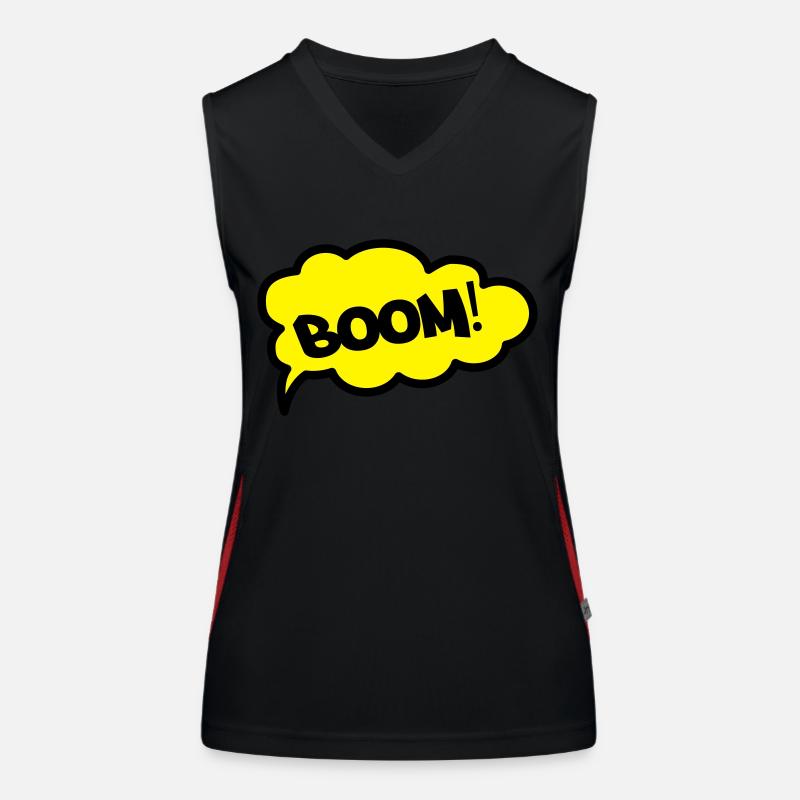 boom2 Funktionelles Kontrast-Tank Top für Frauen