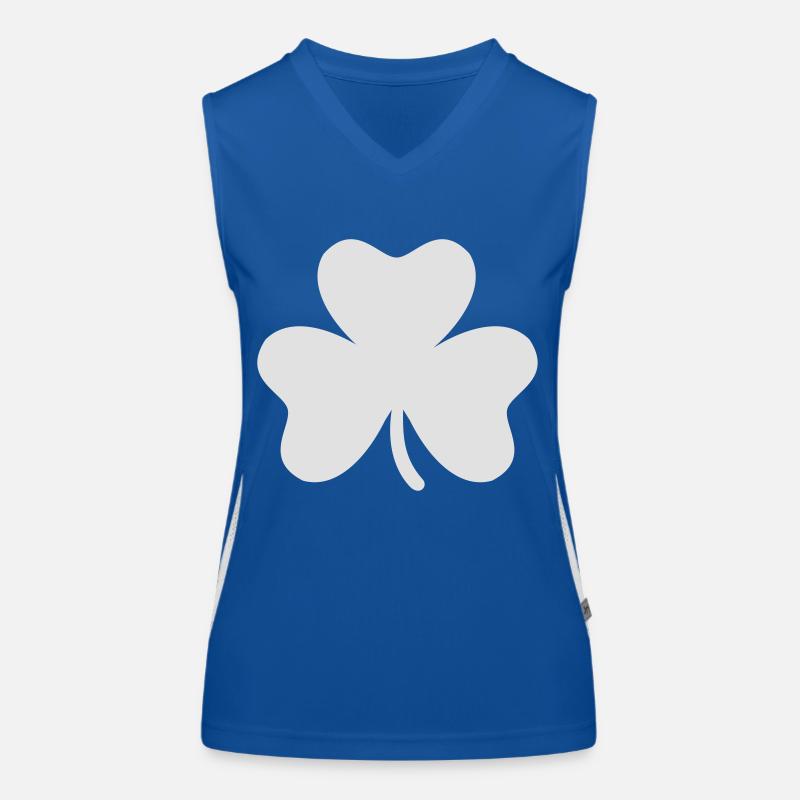 Shamrock Funktionelles Kontrast-Tank Top für Frauen