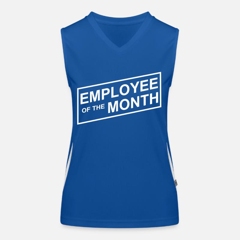 Mitarbeiter des Monats Funktionelles Kontrast-Tank Top für Frauen
