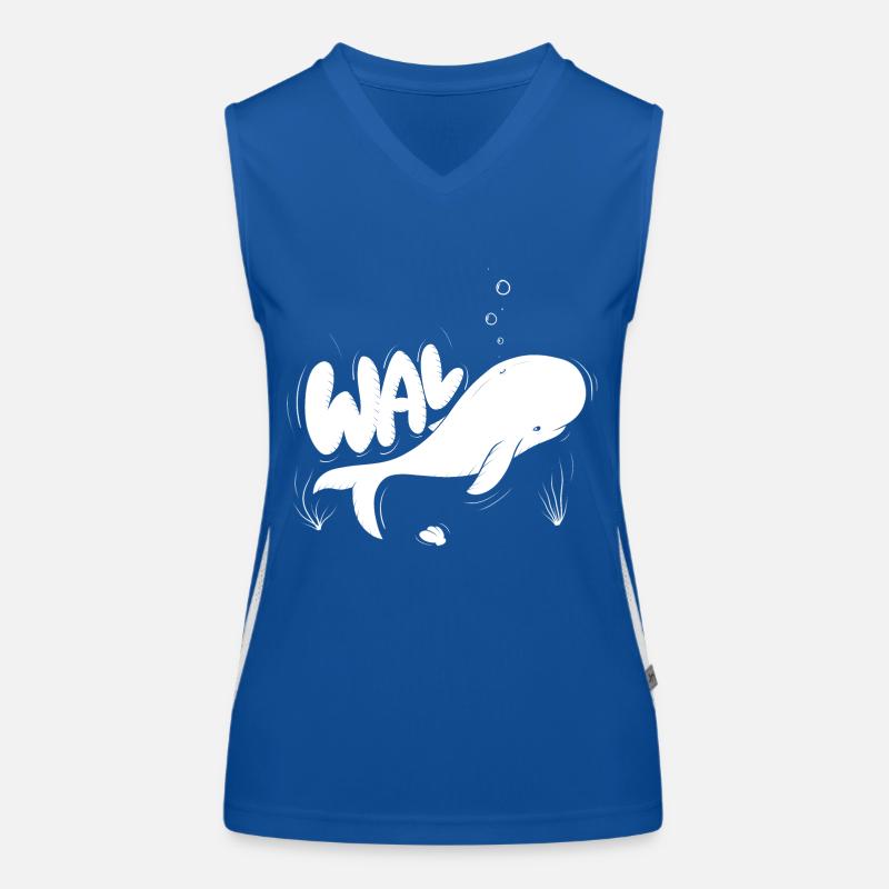 Wal Funktionelles Kontrast-Tank Top für Frauen