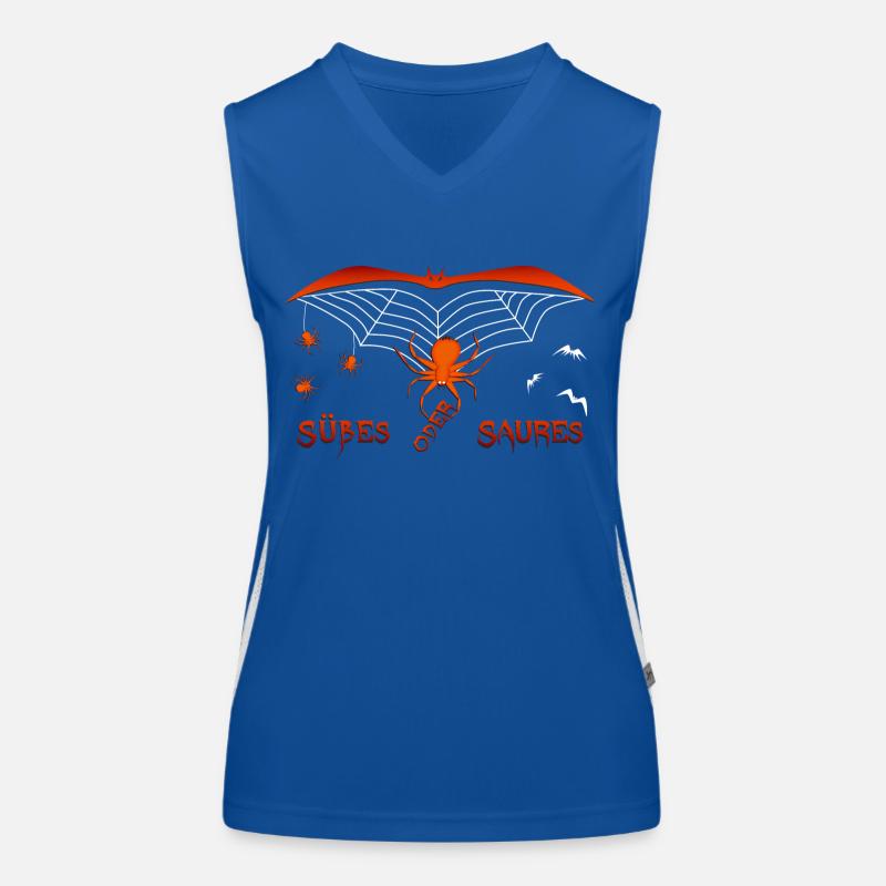 Sweet or Sour Halloween Women's Functional Contrast Tank Top