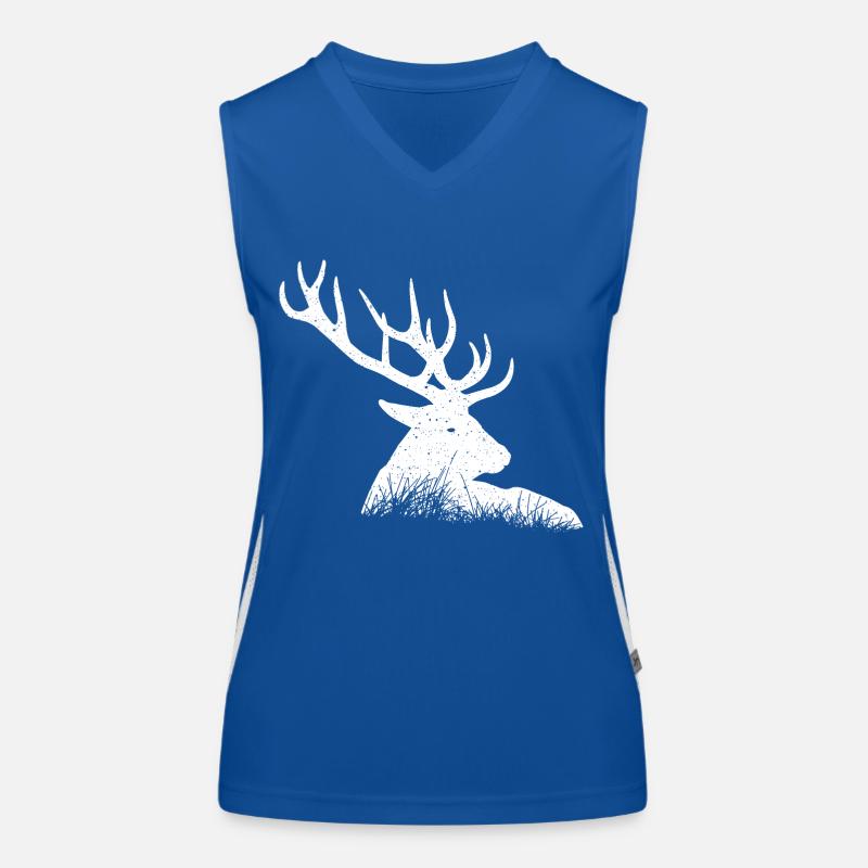 Deer Women's Functional Contrast Tank Top