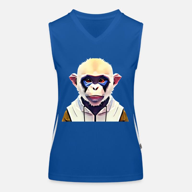 Polygon Monkey Women's Functional Contrast Tank Top