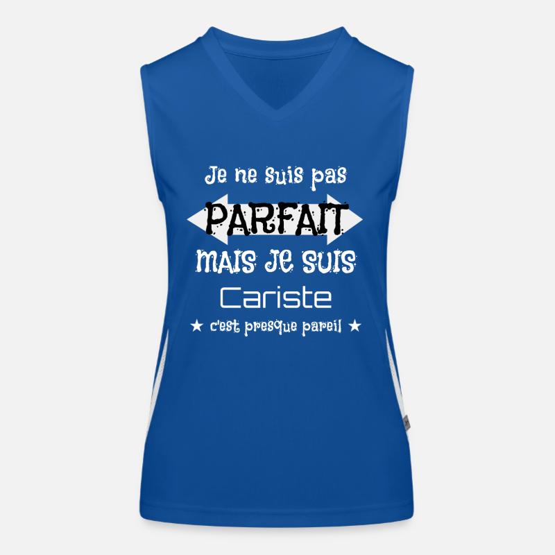 Cariste Débardeur respirant contrasté Femme