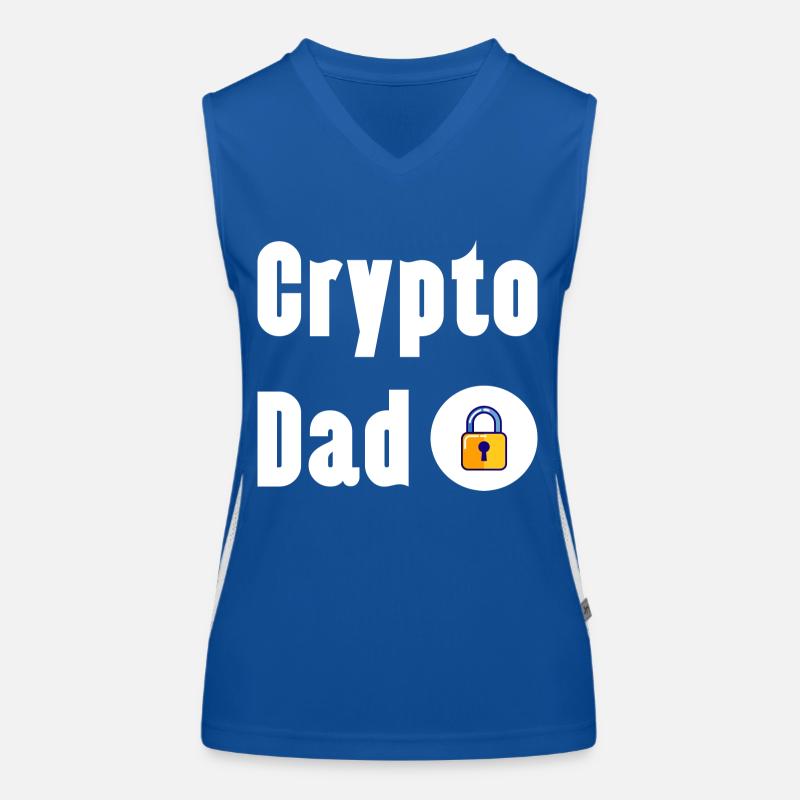 Trading de Bitcoin et d'actions cryptographiques Débardeur respirant contrasté Femme