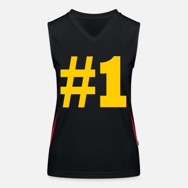 #1 Funktionelles Kontrast-Tank Top für Frauen