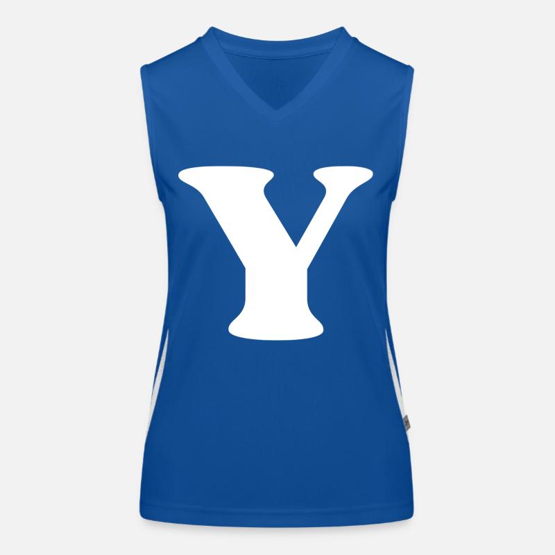 Letter y Women's Functional Contrast Tank Top